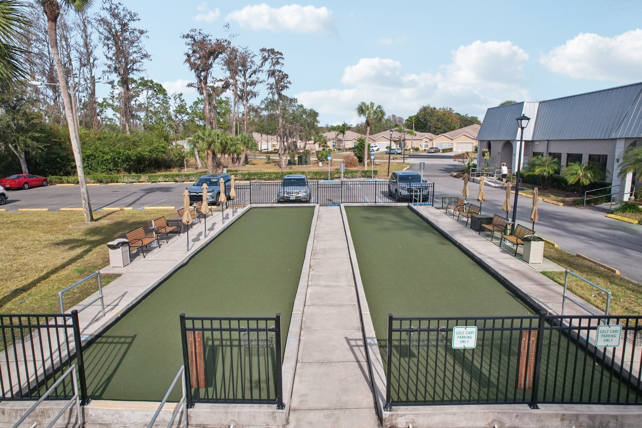 Shuffleboard courts at Summertree in New Port Richey, FL 34654