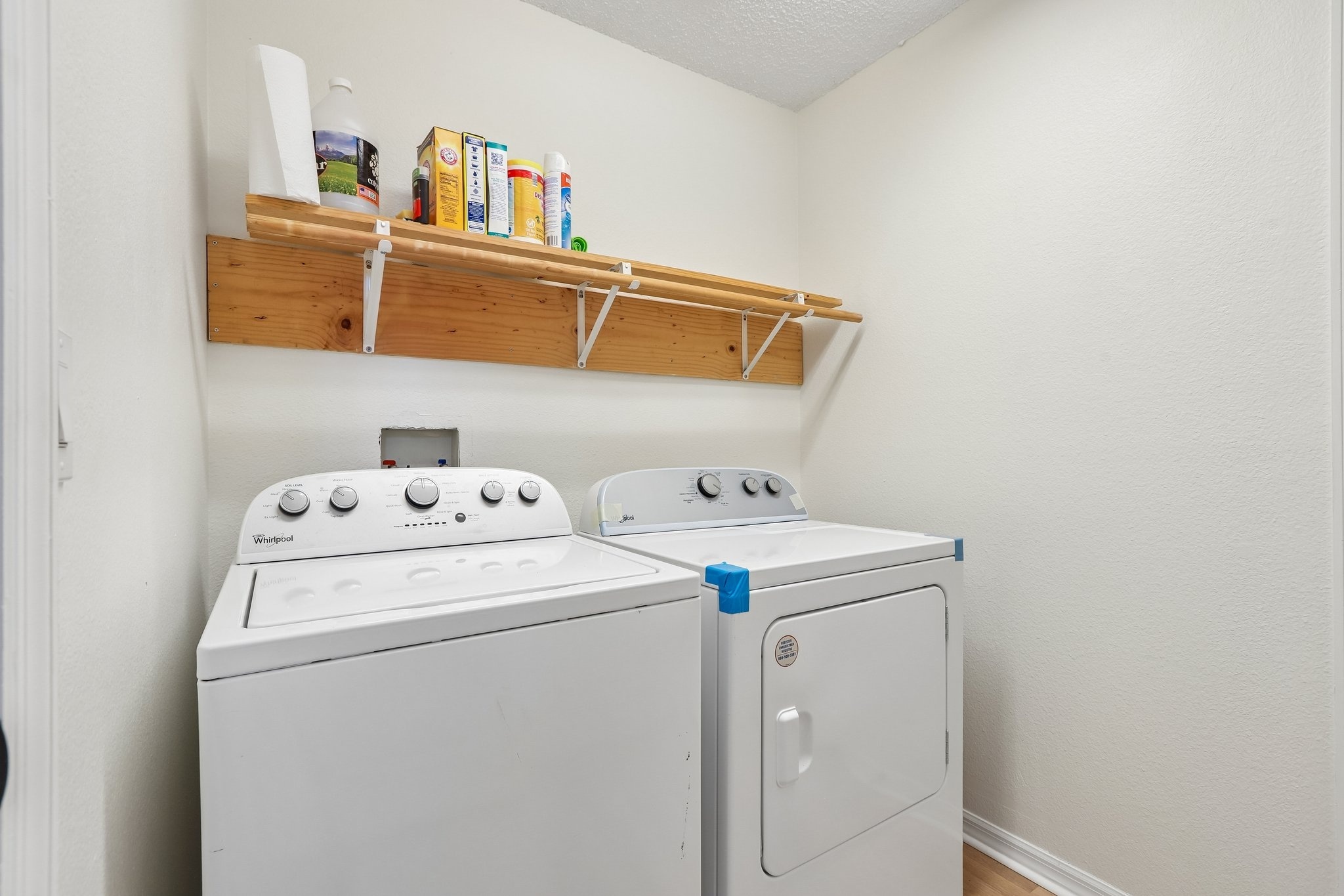 Indoor laundry room with washer and dryer at 2638 Big Pine Dr in Key Vista, Holiday FL