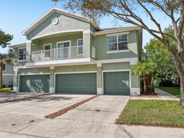 7703 Red Mill Cir, New Port Richey FL end-unit townhome for sale - photo 1